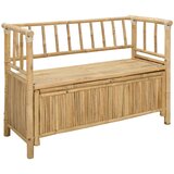  Klupa za vrtno skladištenje 110 x 47 x 80 cm Bambus | shoptok.hr