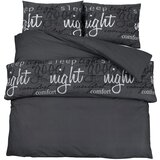 Furnova Posteljnina črna 200x200 cm bombaž, (21912214) | Shoptok.si