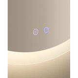 Kave Home Stensko ogledalo z lučjo ø 60 cm Mervi – | Shoptok.si