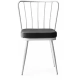 Kalune Design Beli/črni kovinski jedilni stoli v kompletu 2 ks Yildiz –