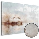  Slika - Cranes in the Morning (1 Part) Wide 30x20 Premium Print | shoptok.hr
