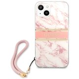Guess Trdo ohišje za Apple iPhone 13 Mini Marble Strap, Roza, (21244257) | Shoptok.si