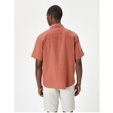 Koton Summer Shirt Short Sleeve Classic Collar Buttoned Cotton | shoptok.hr