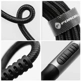 forcell USB C na Lightning kabel F-Energy PD 3A 27W Cafule 50 cm - crni | shoptok.hr
