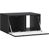 TV ormar za zid 59,5 x 41 x 30 cm Crna Konstruirano drvo | Eponuda.com