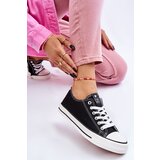 EVENTO Women's Classic Sneakers Black and White Ecoma | Shoptok.si