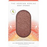 The Konjac Sponge Company mandala konjac body sponge red clay Cene