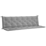  Jastuk za vrtnu klupu sivi 200 x (50+50) x 7 cm tkanina Oxford | Eponuda.ba