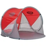 self-folding beach tent NC3142 Red-grey