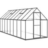 Furnova Rastlinjak z okvirjem antracit 445x169x195 cm aluminij, (21948436) | Shoptok.si