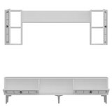 Hanah home tv polica orion white silver | Eponuda.com