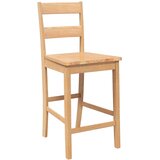  Barske stolice 2 kom. Prirodno puno drvo guma | shoptok.hr