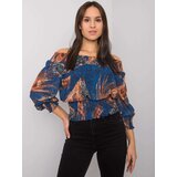 Italy Moda Blouse-DHJ-BZ-15175-1.11P-dark blue Cijene
