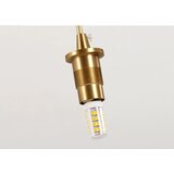 Toolight crna kristalna stropna svjetiljka APP586-1CP | shoptok.hr