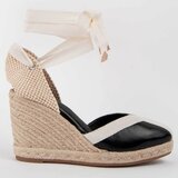 Leindia Espadrile 102984 Črna cene