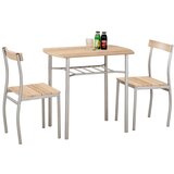  Set za balkon LANCE 82x50 cm, metal/sonoma hrast Cene