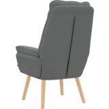 vidaXL Relaxacijska Fotelja Tamnosiva Tkanina | shoptok.hr