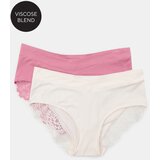 Sinsay Hipster gaćice visokog struka od viskoze 2 kom | shoptok.hr