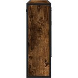  Kupaonski ormarić s ogledalom dimljeni hrast 65x20x60 cm | Eponuda.com