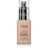 PÜR Cosmetics 4-in-1 Love Your Selfie tekući puder i korektor 2 u 1 nijansa MN1 30 ml