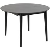 Actona Okrogla raztegljiva jedilna miza z mizno ploščo v hrastovem dekorju ø 115 cm Montreux – | Shoptok.si