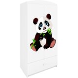  Dječji ormar - PANDA 2 - bijeli | shoptok.hr