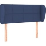 Maison Chic vzglavna omarica - nočna omarica - posteljna omarica z ušesi modro 103x23x78/88 cm blago, (21711015) | Shoptok.si