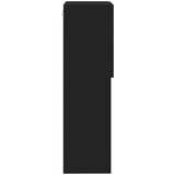  ormarići s LED svjetlima 2 kom crni 40,5x30x102 cm | shoptok.hr