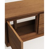Kave Home Nizak/zidni ormarić za ispod umivaonika od masivne tikovine u prirodnoj boji 90x40 cm Kenta – | shoptok.hr