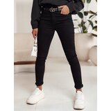 DStreet Spodnie damskie BLACKIN rurki czarne | shoptok.hr