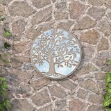  Vrtno ogledalo boja pijeska 60x2,5 cm željezno okruglo vanjsko Cijene