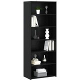  Kreveta Crni hrast 70 x 41 x 185 cm Konstruirano drvo Slike