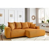 Bobochic Paris Oker rumena žametna kotna sedežna garnitura Enjoy – | Shoptok.si