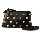 Pinko Torbe 107020 A0qo Double Mini Full Studs Črna Cene