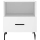  Noćni ormarići 2 kom bijeli 40x35x47,5 cm od konstruiranog drva | shoptok.hr