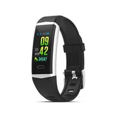 POZZI PRIXTON AT805 - SmartBand z 0,96 palčnim barvnim zaslonom, monitor srčnega utripa, črna, (21019647)