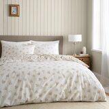 Catherine Lansfield Bijela/bež posteljina za bračni krevet/za produženi krevet 230x220 cm Isadora Floral – | shoptok.hr