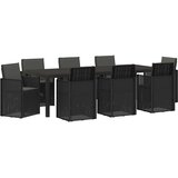  Vrtni set za objed s jastukom 9 pcs Antracit PP | Eponuda.ba