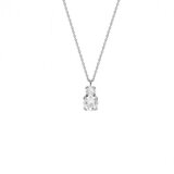  Ženski victoria cruz jasmine lančić sa swarovski belim kristalom ( a3752-07hg ) Cene
