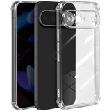 Oem Mayaxess, Udarno ohišje za Google Pixel 9 in 9 Pro z ojačanimi vogali, Prozorno, (5000215752) | Shoptok.si