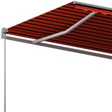  Prostostoječa avtomatska tenda 600x300 cm oranžna/rjava, (20728700) | Shoptok.si
