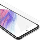 Cadorabo Oklepni film združljiv s Samsungom - zaščitnim filmom v visoki prosojnosti - kaljeno zaščitno steklo v 9H trdoti s 3D združljivostjo na dotik, (20607869) | Shoptok.si