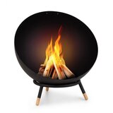Blumfeldt Fireball Wood, zložljivo jekleno ognjišče, za na vrt ali teraso, Ø 66 cm Cene
