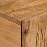  Kava Stol Umjetnički hrast 100 x 54 x 40 cm Čvrsto drvo manga | shoptok.hr