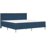  Krevetna konstrukcija Plava 200 x 200 cm Poliester | shoptok.hr