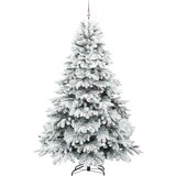 vidaXL Umestno božično drevo med 300 LED Zelena 240 cm PE in PVC | Shoptok.si