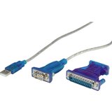 Value pretvorniški kabel USB-serijski\, turkizen\, 1\,8 m USB 2.0 pretvornik 1.80 m, (20416819) | Shoptok.si