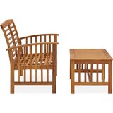  Sedežna garnitura 2-delna trden akacijev les | Shoptok.si