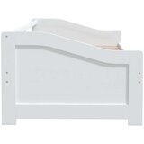 vidaXL Trosjed / dnevni ležaj bijeli 90 x 200 cm od masivne borovine | shoptok.hr