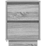 vidaXL Noćni ormarići s LED svjetlima 2 kom boja hrasta 38x34x50 cm | shoptok.hr